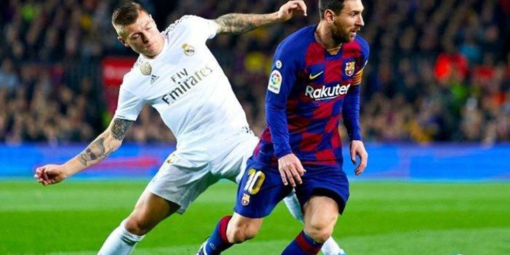 Lawak El Clasico di Lakon Messi v Kroos